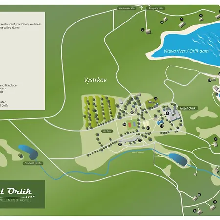 Vila Wellness Orlík *